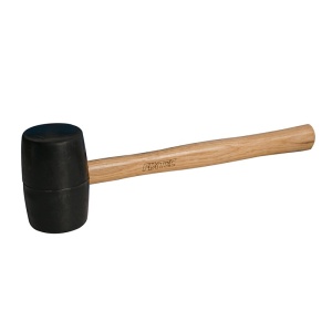 Ciocan din Cauciuc FIXTEC 8 oz cu Coada din Lemn