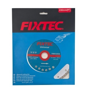 Disc diamantat FIXTEC pentru taiere 230x22.2mm, segment 7mm