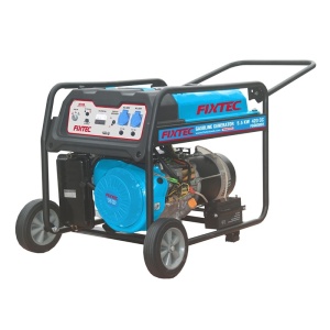 Generator pe benzina FIXTEC 5500W, cu pornire electrica si manuala