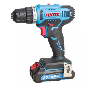 Masina de gaurit si insurubat FIXTEC 20V fara cablu, cu 2 baterii Li-ion de 1500mAh