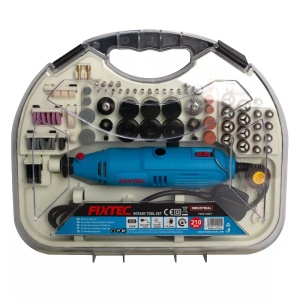Mini unealta multifunctionala FIXTEC 135W, set cu 210 piese