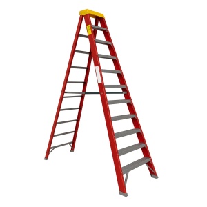 Scara Fibra de Sticla Pliabila Heimdall 3m cu 10 Trepte - Img 2