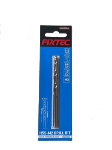 Spiral Metalic HSS-M2 FIXTEC 5.5 mm