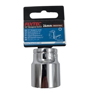 Cap tubulare impact 26 mm FIXTEC, antrenare 1/2