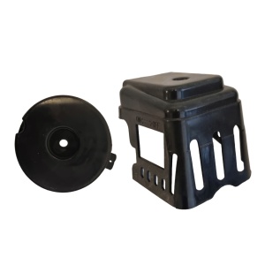 Capac Filtru Aer pentru Motocoasa, PVC Negru
