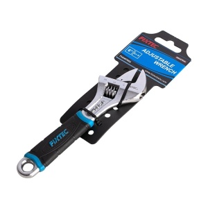 Cheie ajustabila FIXTEC 6" CR-V cu maner in doua culori