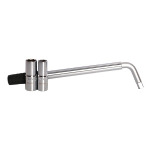 Cheie pentru roti telescopica FIXTEC 21", CR-V, 4 dimensiuni capete - Img 4
