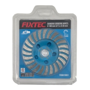 Disc diamantat FIXTEC 100 x 20mm pentru polisare beton si piatra