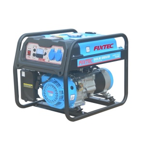 Generator FIXTEC industrial pe benzina 2.8kW, pornire manuala - Img 2