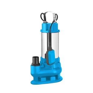 Pompa submersibila pentru apa murdara FIXTEC 1.5HP cu sistem de macinare, motor din cupru