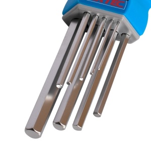 Set FIXTEC 9 imbusuri metrice 1.5‑10 mm din CR‑V - Img 5