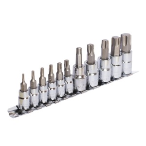 Set Torx 11 piese FIXTEC 1/4" & 3/8" CR-V - Img 6