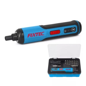 Surubelnita electrica reincarcabila FIXTEC 4V, baterie Li-ion 1500mAh, LED frontal, cablu USB-C 1.5m