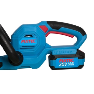 Trimmer pentru gard viu FIXTEC 20 V, lama 450 mm, taiere 18 mm - Img 6