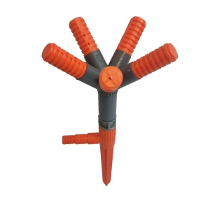 Aspersor Rotativ PVC cu 5 Brate - Raza Irigare 12m - Img 3