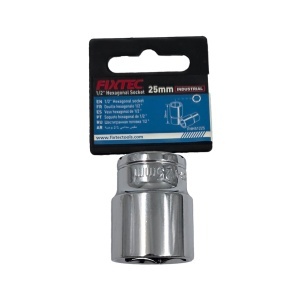 Cap tubular de impact 25 mm, FIXTEC, cu prindere 1/2