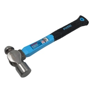 Ciocan FIXTEC 900g cu Cap Rotund si Maner din Fibra Tare - Img 4