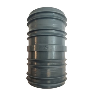 Conector Dublu PVC Furtun 4'' - Solutie Rapida si Practica