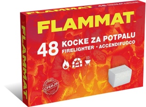 Cuburi pentru Aprinderea Focului Flammat – 48 Bucati, Ardere Curata