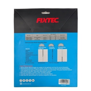 Disc taiere cu diamant FIXTEC 230x22.2mm - Img 2