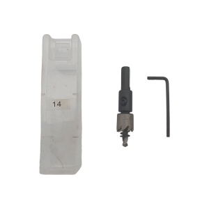 Freza tip burghiu cu fierastrau HSS, diametru 14mm - Img 2