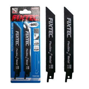 Lama sabie metal FIXTEC FRSB150M – 150mm, Bi-Metal, 18 TPI