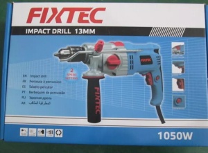 Masina de gaurit cu percutie FIXTEC 1050W - Img 6