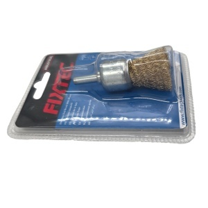 Perie rotativa FIXTEC de 25 mm cu tija 6.35 mm - Img 2