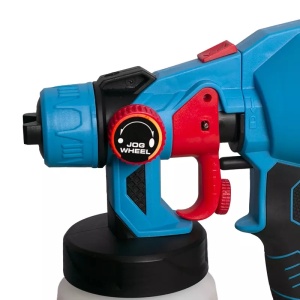 Pistol de vopsire portabil FIXTEC 20V fara cablu, 800ml, reglaj inclus - Img 2