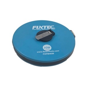 Ruleta masurare 30m cu banda fibra sticla si cadru ABS FIXTEC - Img 4