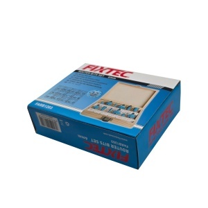 Set de freze pentru lemn FIXTEC, 12 bucati, tija 6mm - Img 8