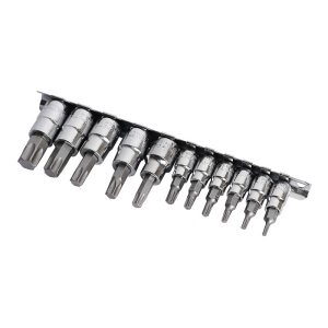 Set Torx 11 piese FIXTEC 1/4" & 3/8" CR-V - Img 3