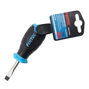 Surubelnita cu cap drept FIXTEC 6x38mm, varf cu magnet - Img 1