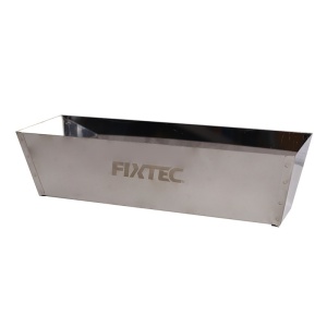 Tava din otel inoxidabil FIXTEC 358x118 mm pentru aplicare glet - Img 2