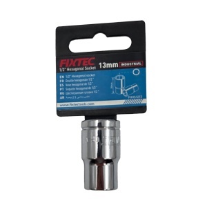 Cap Tubular Hexagonal Fixtec 1/2" 13x38mm