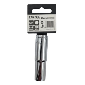 Cap tubular impact 13 mm, FIXTEC, prindere 1/2 - Img 3