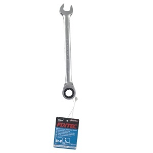 Cheie fixa cu clichet FIXTEC 11 mm cu 72 dinti - Img 1