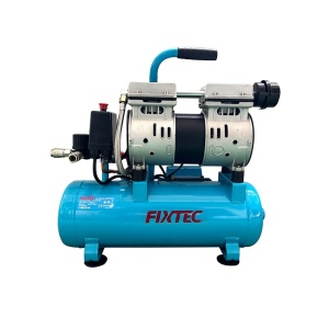 Compresor aer portabil FIXTEC 0.7CP, 10L, fara ulei, 8 bari