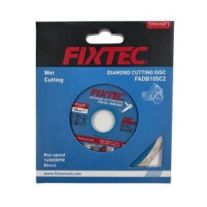 Disc diamant FIXTEC 105 mm pentru taiere cu apa - Img 1