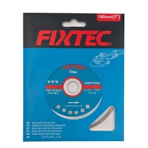 Disc diamantat FIXTEC 180 mm x 22.2 mm x 5 mm