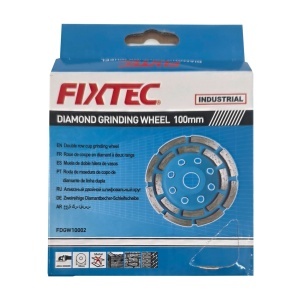 Disc diamantat segmentat FIXTEC 100 mm, latime 5 mm pentru finisare beton - Img 3