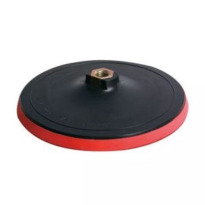 Discul din spuma cu prindere Velcro FIXTEC 180mm pentru masina de polishat - Img 1