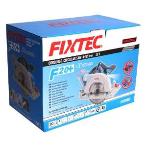 Fierastrau circular fara fir FIXTEC 185mm 20V Brushless - Img 6
