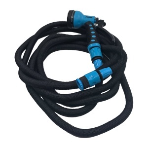 Furtun de gradina extensibil FIXTEC 5m, TPE, cu pulverizator 8 functii