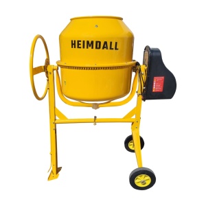 Malaxor beton 180L, 1000W, motor electric, 30 rot/min, Heimdall Elite