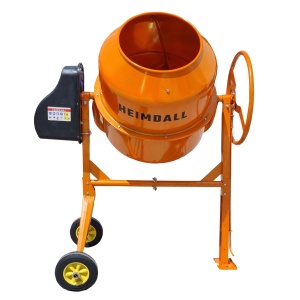 Malaxor beton 240L, 1200W, motor electric, 30 rot/min, Heimdall Elite - Img 2