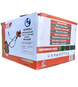 Motocositoare pe benzina, 62CC, 6CP, cu 7 unelte incluse, marca HEIMDALL - Img 2