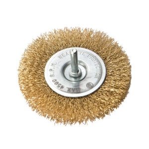 Perie circulara FIXTEC 100 mm cu sarma metalica