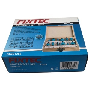 Set 12 freze pentru lemn FIXTEC, coada 12mm - Img 6