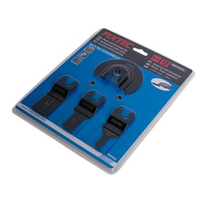Set 4 Piese FIXTEC FMTA04 pentru Scule Universale – Lame pentru Lemn - Img 3